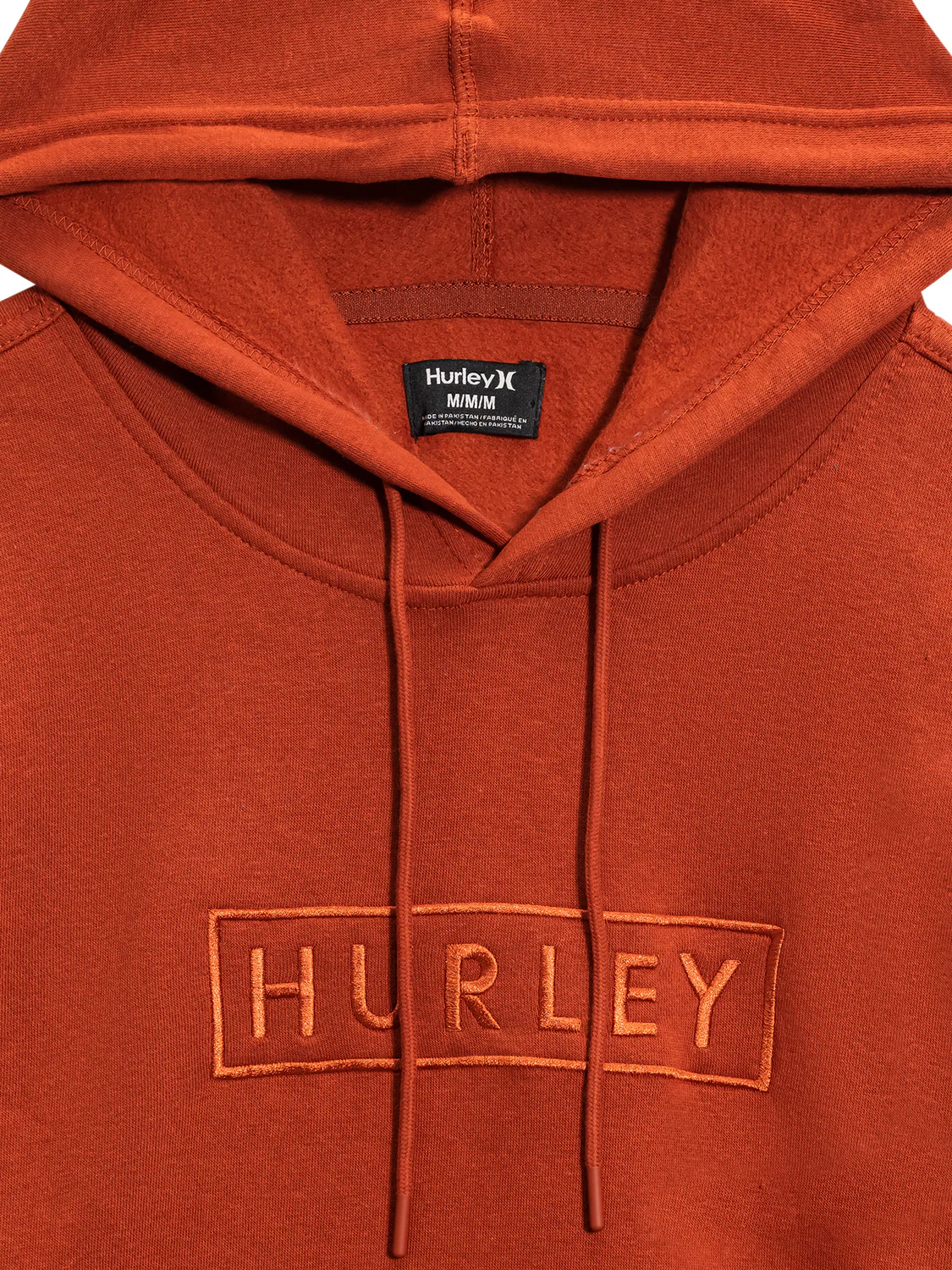 Boxed Logo Fleece Pullover Hoodie - Image 3