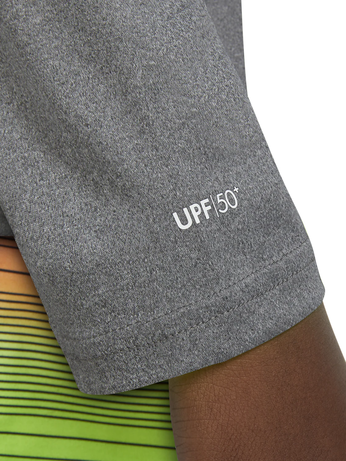 Boys' Icon Heathered UPF Long Sleeve Top - Image 5