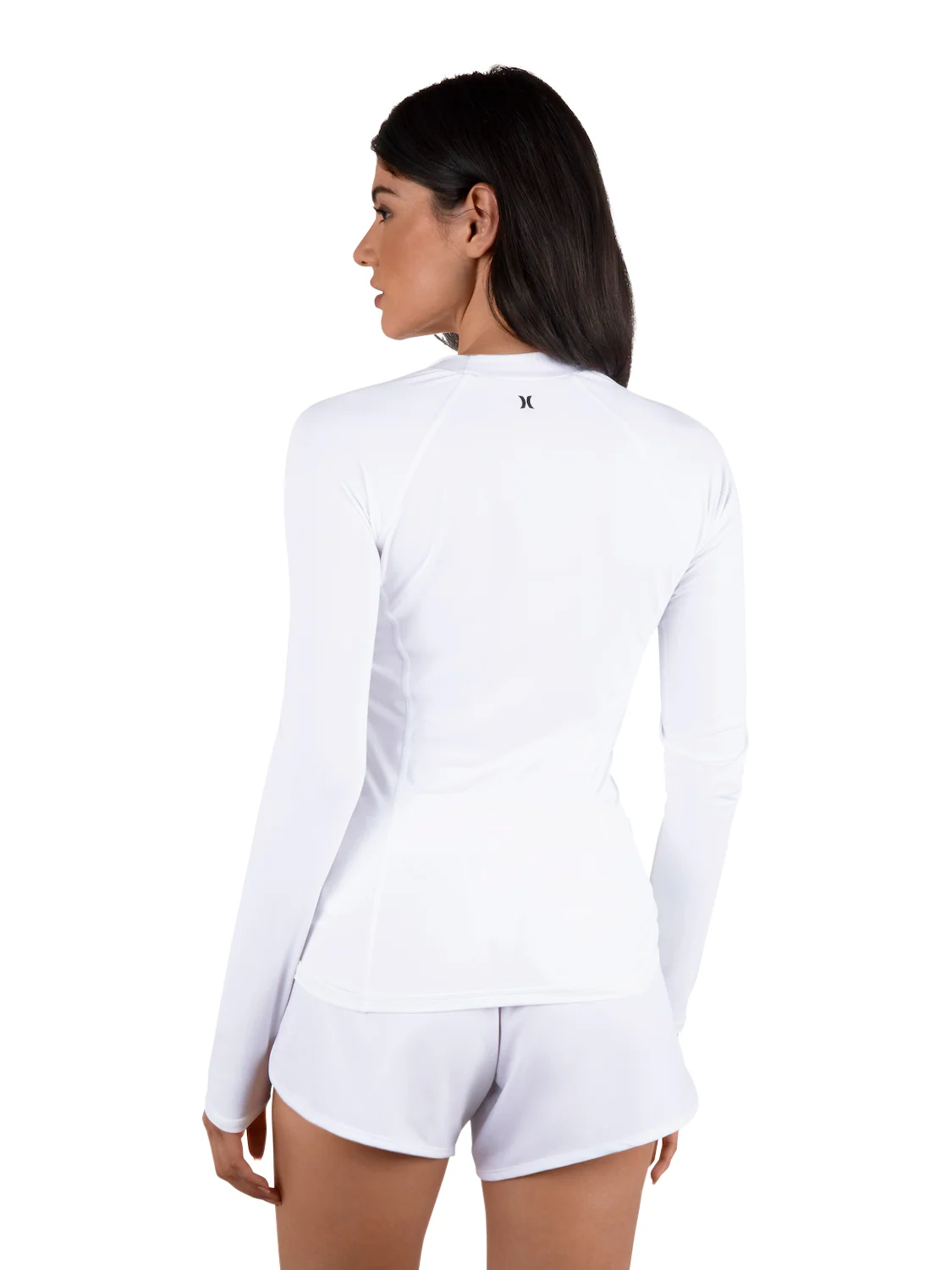 One & Only Solid Mock Neck Long Sleeve Rashguard - Image 3